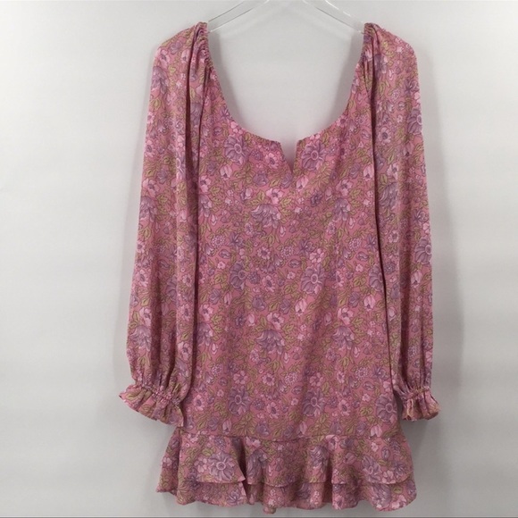 Likely Lyssa Dress Pink Floral Size 10 - Picture 5 of 5